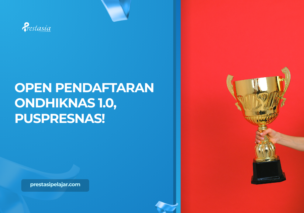 OPEN PENDAFTARAN ONDHIKNAS 1.0, PUSPRESNAS!