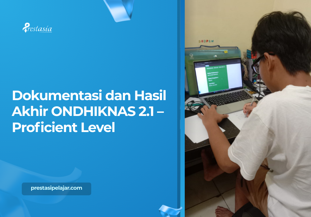 Dokumentasi dan Hasil Akhir ONDHIKNAS 2.1 – Advanced Level